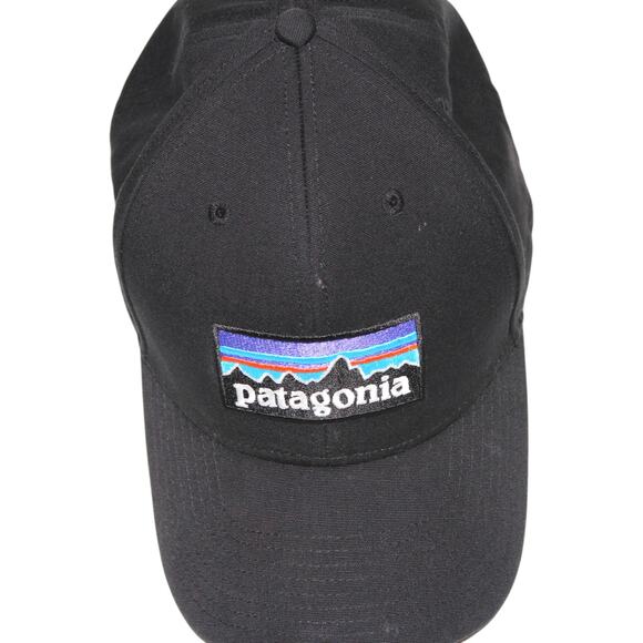 Patagonia Black Logo Rainbow Hat